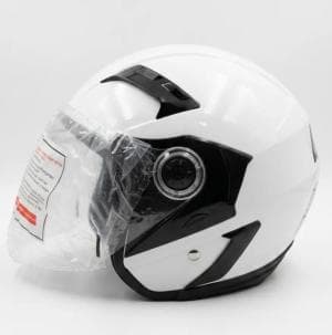 UPCo Attack Open-Face Motorcycle Safety Helmet - Motorcycle Part