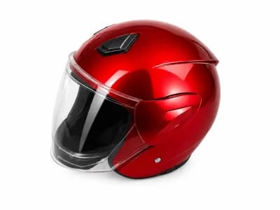 Index 588 Large Plain Helmet - Motorcycle Part