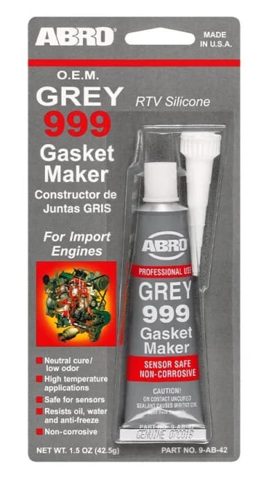 SILICONE SEALING GLUE FOR ENGINE GASKET GRAY 999 100G - Motorcycle Part