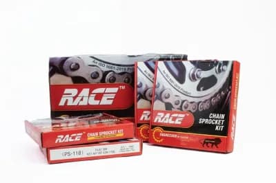 Tvs Star Sport N/M Chain Sprocket Kit Race brand India 39T/13T- 428/108L - Motorcycle Part